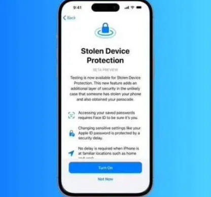 崂山苹果授权维修店分享被盗设备保护功能开启方法
