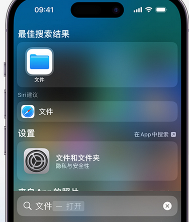 崂山apple维修中心分享iPhone文件应用中存储和找到下载文件 