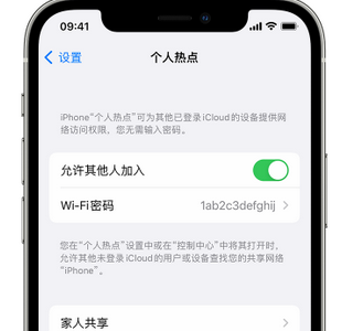 崂山apple服务站点分享iPhone上个人热点丢失了怎么办 